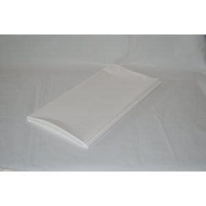 White Plastic Table Cover | Styled