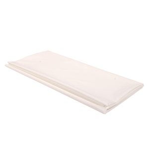 White Plastic Table Cover | Raw Item