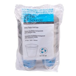 12 - 14 oz. Clear Plastic Cups | Packaged