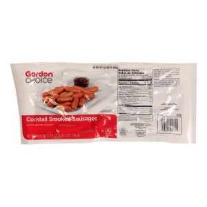 Smoked Cocktail Sausages | Packaged