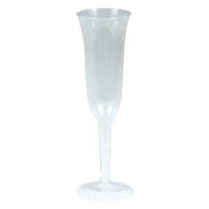 5 oz. Plastic Champagne Glasses | Raw Item