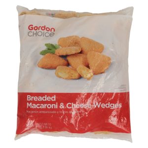 Breaded Macaroni & Cheese Wedges | Packaged