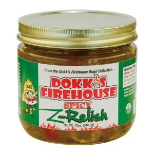 Dokk's Firehouse Spicy Z-Relish 12oz | Packaged