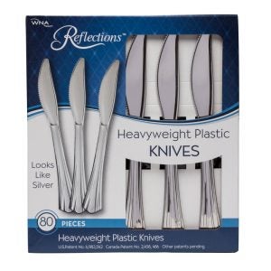 Reflections Plastic Knives | Packaged
