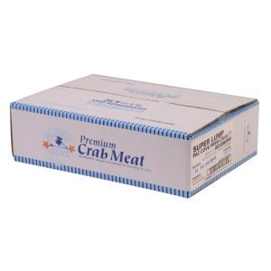 Crab Meat, Super Lump | Corrugated Box