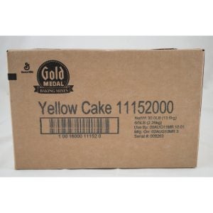 5# YELLOW CAKE MIX GEN.MILLS | Corrugated Box