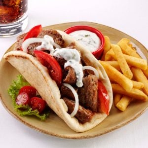 Beef & Lamb Gyro Cones | Styled