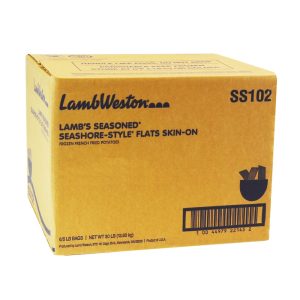 FRIES FLAT SKN-ON SEAS 6-5# LAMBSEA | Corrugated Box