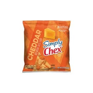 SNACK MIX CHEX CHED WGRAIN 60CT GENM | Packaged