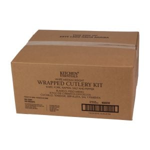 Cutlery Kits K/F/Nap 500ct | Corrugated Box