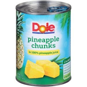 Dole Pineapple Chunks | Packaged