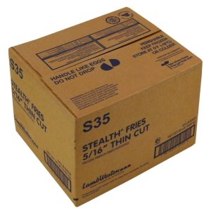 Reg Cut Fries 5/16" 6-5 lb | Corrugated Box