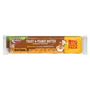 Toast & Peanut Butter Sandwich Crackers | Packaged