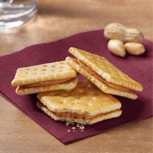 Toast & Peanut Butter Sandwich Crackers | Styled