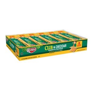 Club & Cheddar Sandwich Crackers | Packaged