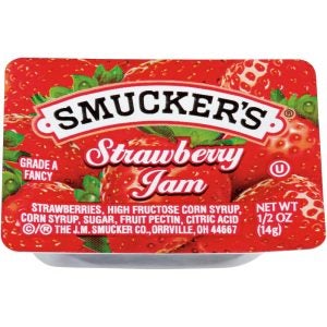 Strawberry Jam Cups | Packaged