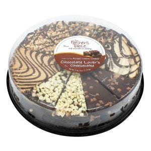 Chocolate Lovers Variety Cheesecake | Packaged
