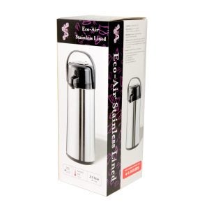 Stainless Steel Airpot | Packaged