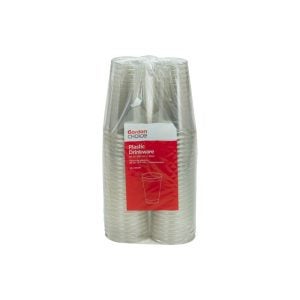 20oz Clear Cold Plastic Cups | Packaged