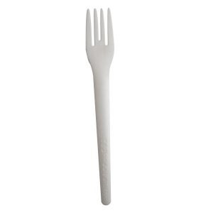 Heavyweight Plastic Forks, Natural White | Raw Item