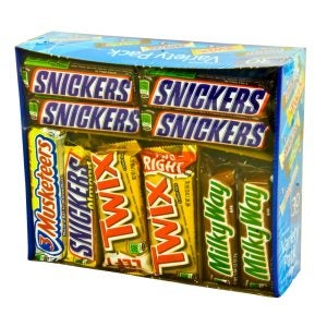 Mars Assorted Candy Bars | Packaged