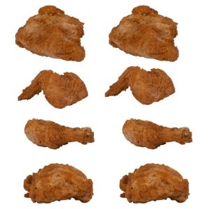 8-Piece Whole Grain Breaded Chicken | Raw Item