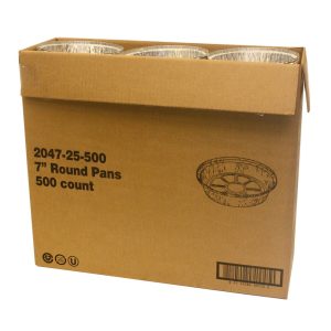 PAN RND 7" 500CT HFA | Packaged