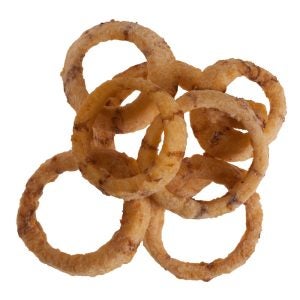 Black & Tan Onion Rings | Raw Item