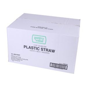 Giant Straws | Corrugated Box