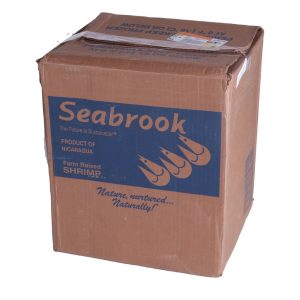 White Pond Shrimp | Corrugated Box