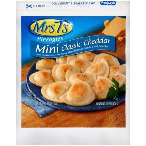 Mini Cheese Potato Pierogies | Packaged