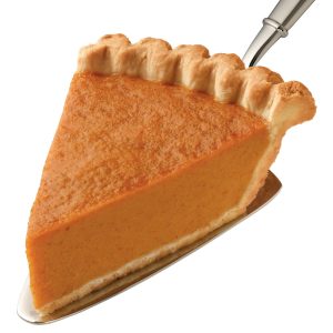 Pre-Sliced Pumpkin Pie | Styled