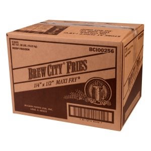 Maxi Cut French Fries | Corrugated Box