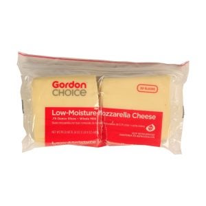 Mozzarella Cheese Slices | Packaged