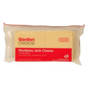 Monterey Jack Cheese Slices | Packaged