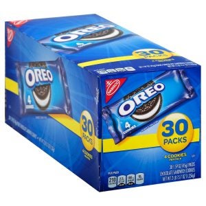 Single Serve Oreo Cookie Packs | Packaged