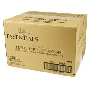 5/16" Regular Cut French Fries | Corrugated Box