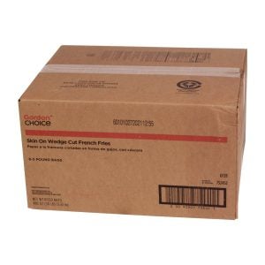 Fries Wedge 8cut 6-5Lb | Corrugated Box