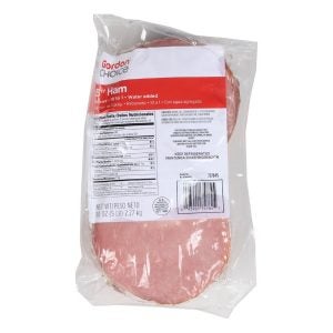 Water-Added 5 Inch Round Ham | Packaged