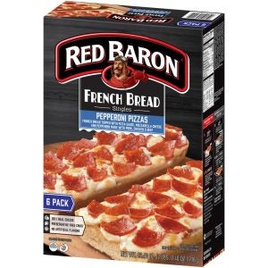 French Bread Pepperoni Pizzas | Packaged