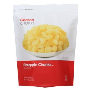 Frozen Pineapple Chunks | Packaged