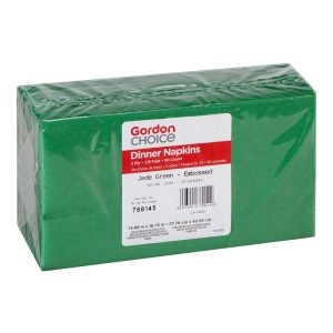 Pine Green Dinner Napkins | Packaged