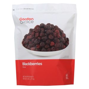 Whole Frozen Blackberries | Packaged