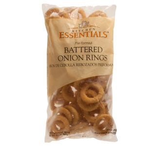 Battered Onion Rings | Packaged