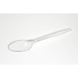 Heavyweight Clear Plastic Spoons | Raw Item