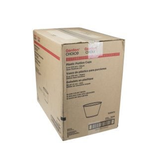 Plastic Portion Cups | Corrugated Box