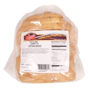 Italian Ciabatta Bread | Packaged