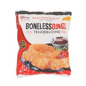 Fully Cooked Breaded Chicken Tenderloins | Packaged