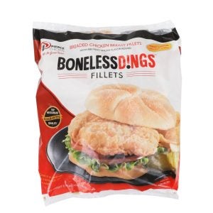 Boneless Breaded Chicken Breast | Packaged