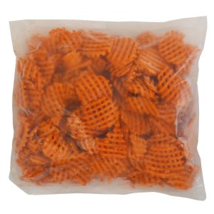 Waffle Cut Sweet Potato Fries | Packaged